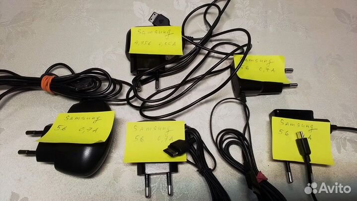 Зарядки для телефонов с 2000 по 2015 года