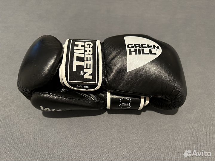 Боксерские перчатки GYM Green Hill 14