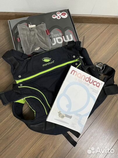 Слинг рюкзак manduca Blackline