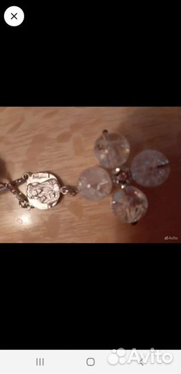 Колье с браслетом