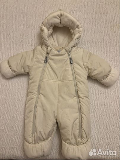 Зимний комбинезон для девочки 68