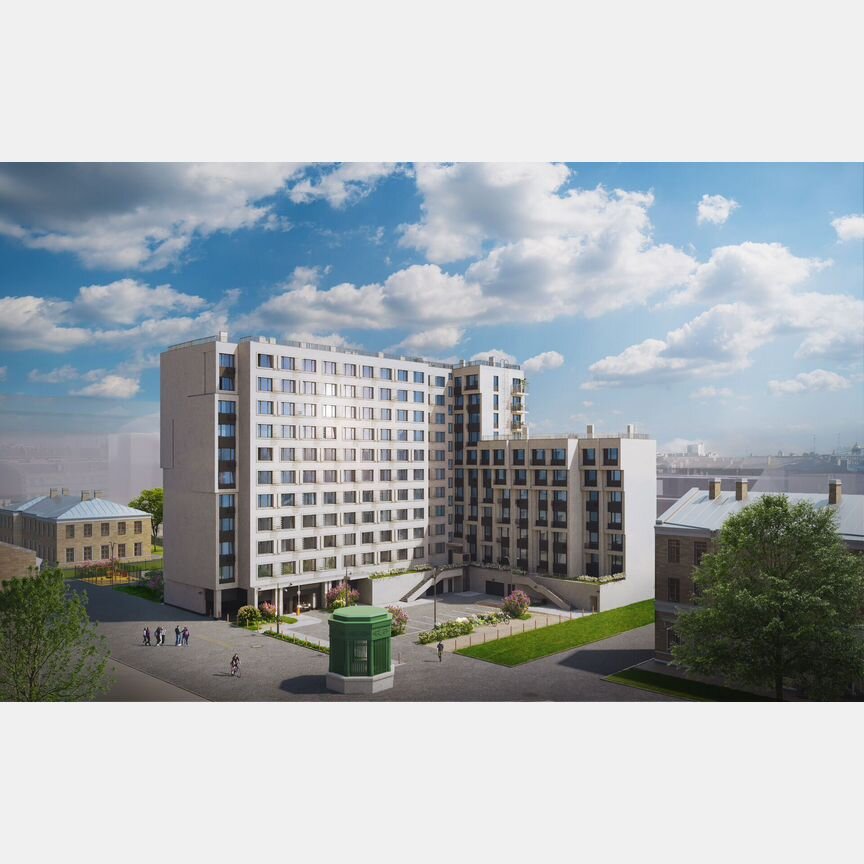 Квартира-студия, 24,6 м², 2/11 эт.