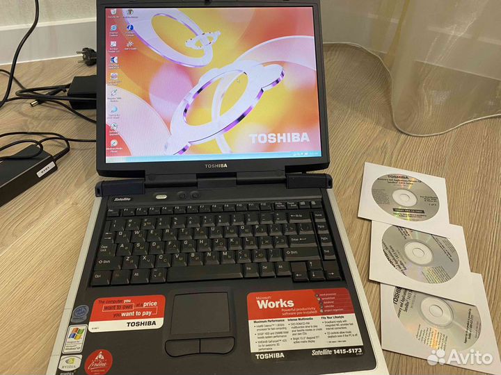 Продам Ноутбук Toshiba 1415-S173