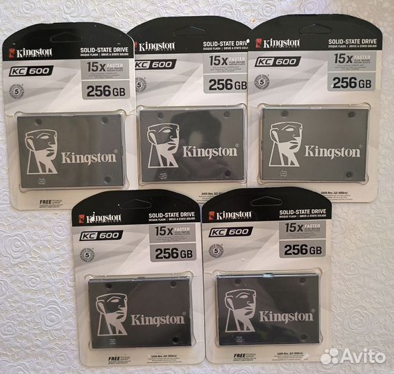 Новые Ssd Kingston KC600 256 gb