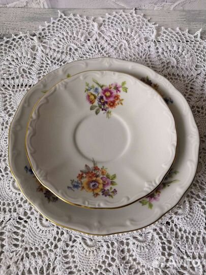 Weimar трио Германия фарфор чайный