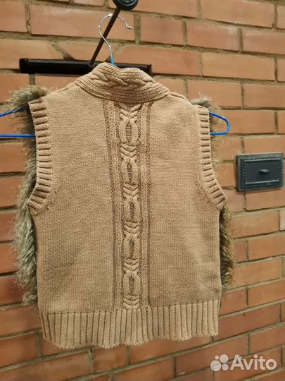 Жилетка для девочки 116 122