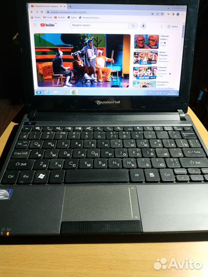 Нетбук packard bell