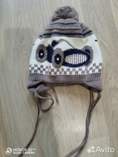 Шапка для мальчика 48 50 ог