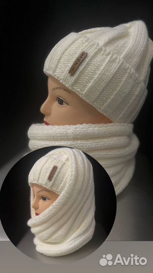 Шапка и снуд женские