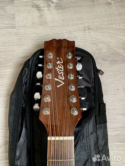 Гитара 12 струнная массив Корея