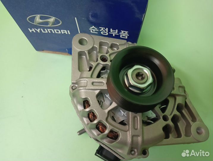 Генератор Hyundai Solaris Kia Rio 2pin