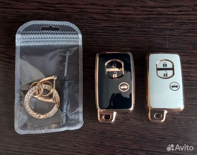 Чехол для ключа toyota prius, camry, LC prado 150