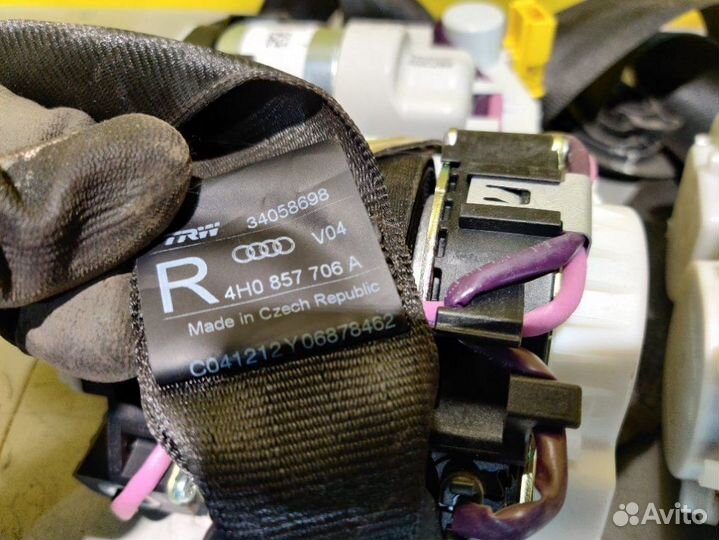 Ремень безопасности Audi S8 D4 4H2 4H8 cgta 2013