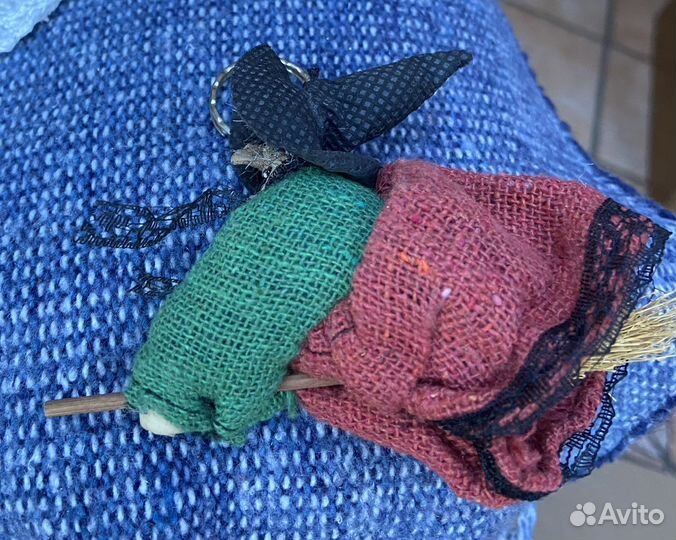 Баба Яга - брелок. Оберег