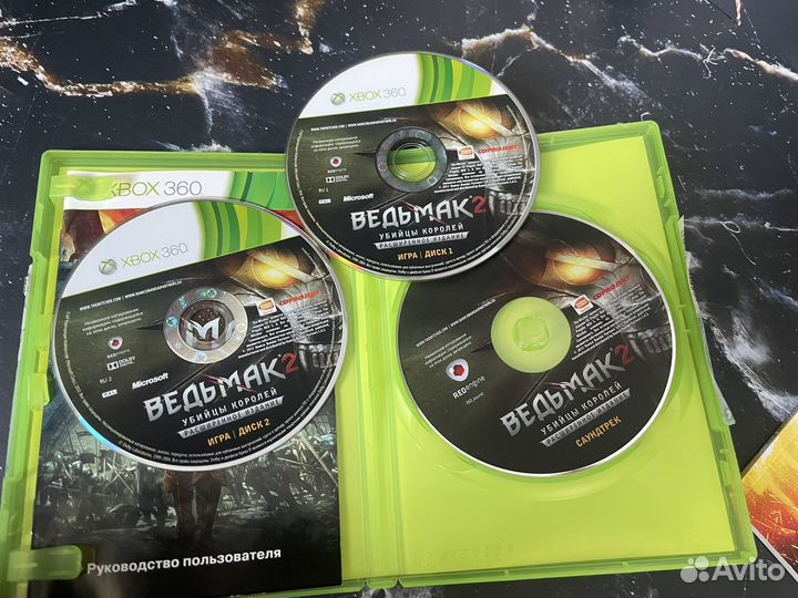 Ведьмак 2 Убийцы королей Xbox 360