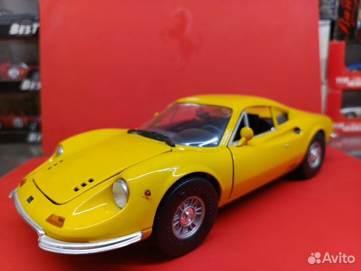 Модель Ferrari Dino 246GT 1/18