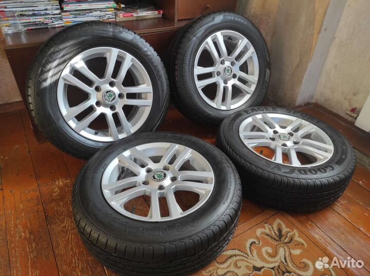 Литые диски r15 5x112 в сборе с резиной