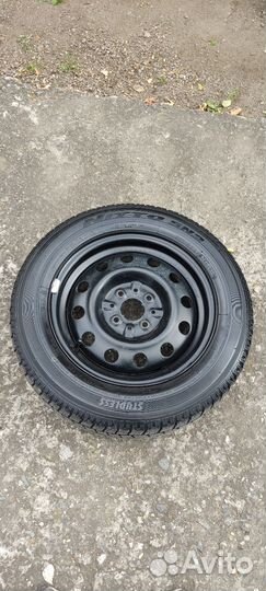 Комплект зимних колес r14 ваз