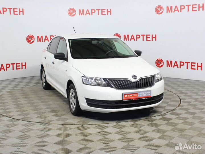 Skoda Rapid 1.6 МТ, 2016, 79 300 км