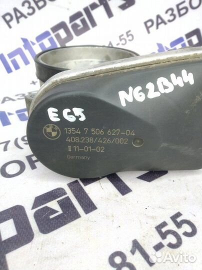 Дроссельная заслонка Bmw 7 Е65 N62B44 2002