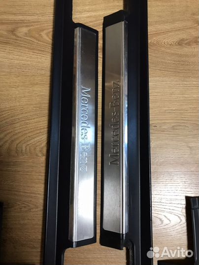 Накладка порога Mercedes W220 1998-2005