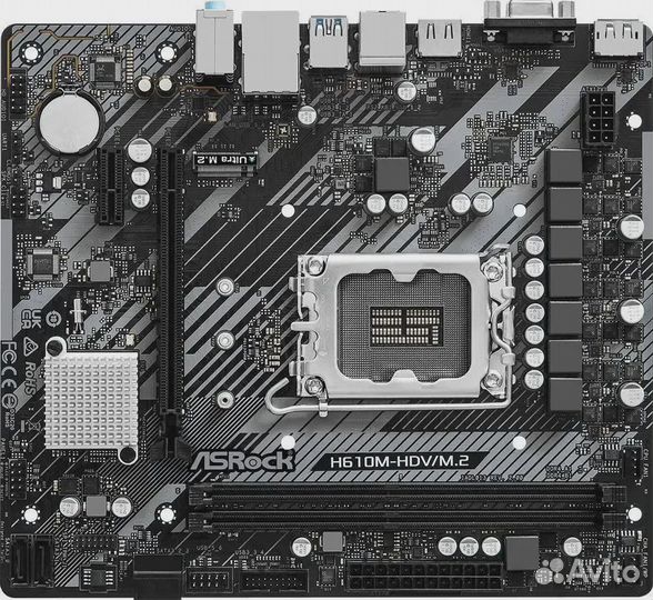 Материнская плата Asrock H610M-HDV/M.2 R2.0