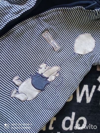 Комбинезон демисезонный осенний для мальчика 68-74