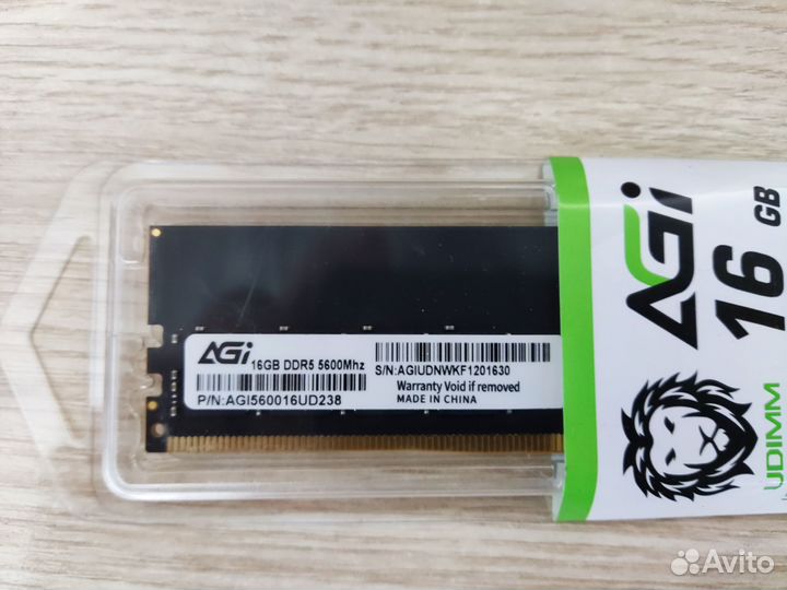 Оперативная память ddr5 16gb