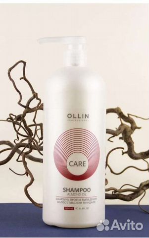 Шампунь ollin против выпадения с маслом миндаля