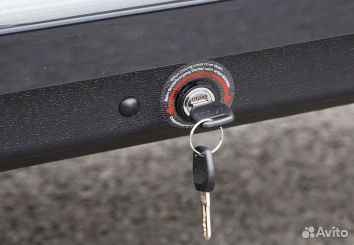 Автобокс 700 л черный