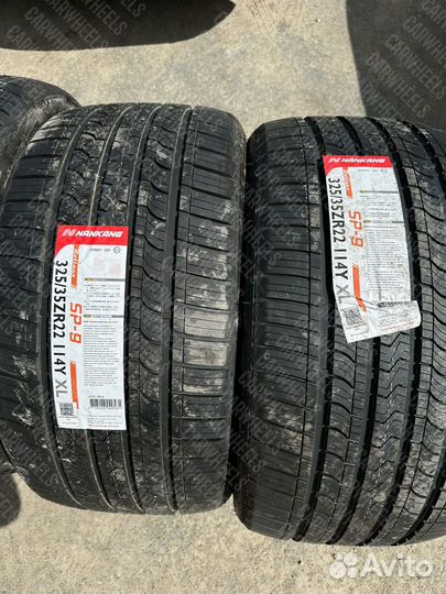 Nankang SP-9 285/40 R22 и 325/35 R22 114Y