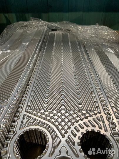 Пластины и уплотнения для теплообменника Ду65