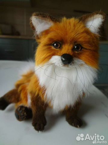 Лиса-Лисена (реалистичная игрушка)