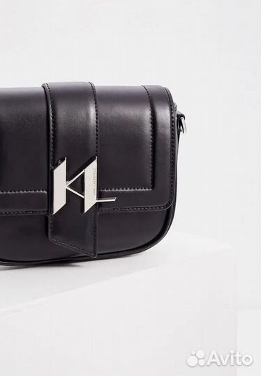 Сумка новая натуральная кожа karl lagerfeld ориг