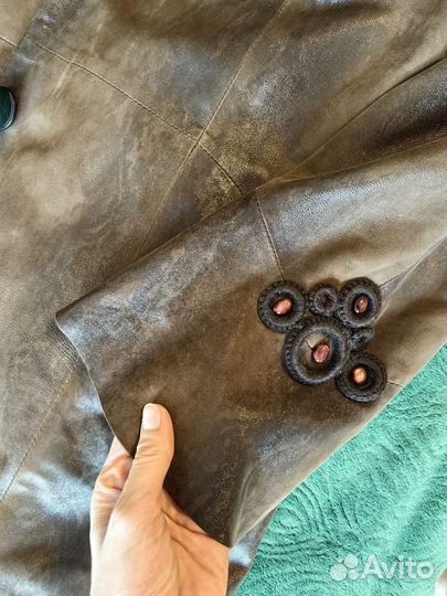 Пальто натуральная кожа с утеплителем