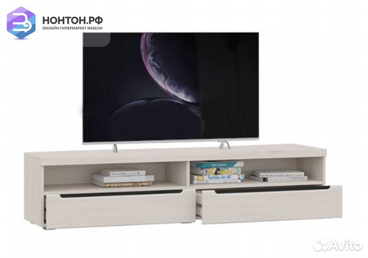Тумба под тв 4 Эколь сандал светлый