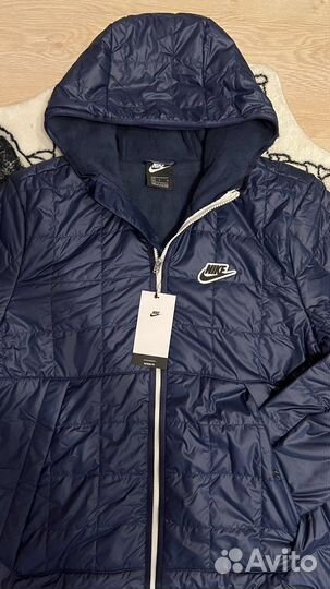 Пуховик Nike Synthetic-Fil Fleece Blue