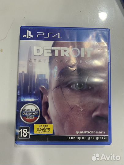 Detroit become human ps4 диск