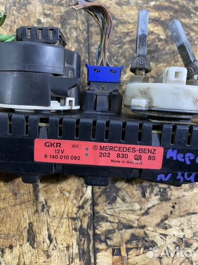 Блок управления печкой Мерседес W202