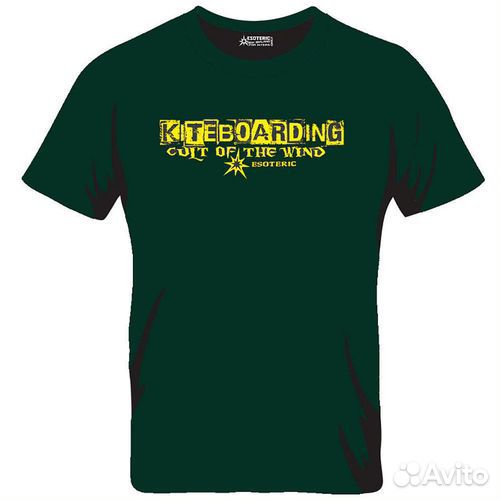 Футболка для Кайтсерферов Esoteric Cult D.Green