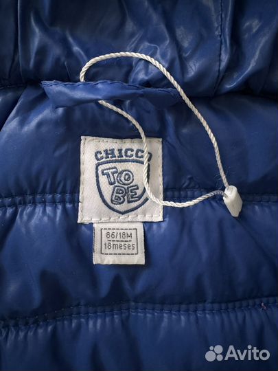 Куртка на мальчика chicco 86