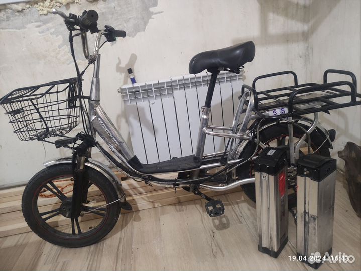 Электровел. Minaco V8 pro c 2 аккумулятор. 60/20Ah