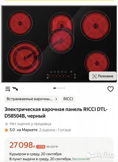 Электрическая панель Ricci