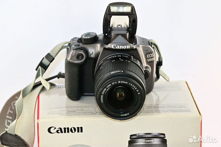 Canon EOS 1200D/T5 18.0MP silver Kit 18-55