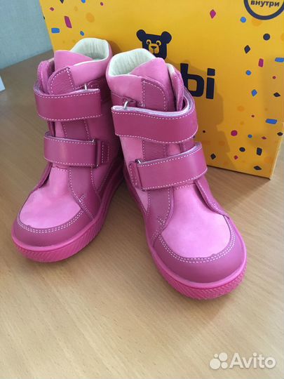 Новые зимние ботинки для девочки Tombi 27