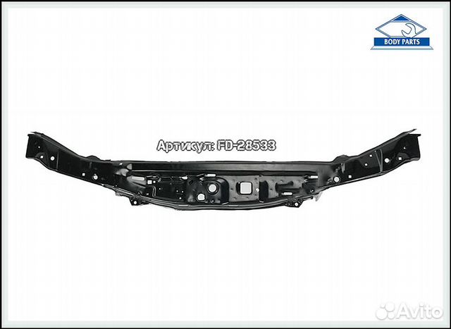 Балка суппорта радиатора опель Vectra A