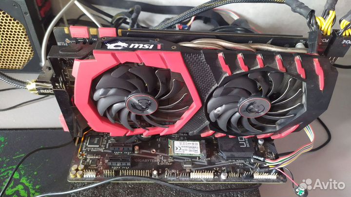 Видеокарта MSI GeForce GTX 1070 gaming X 8192MB