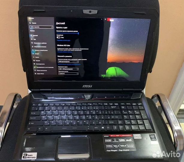 MSI GT60 4k. GTX 970 (3gb) -Core i7- 4710Mq