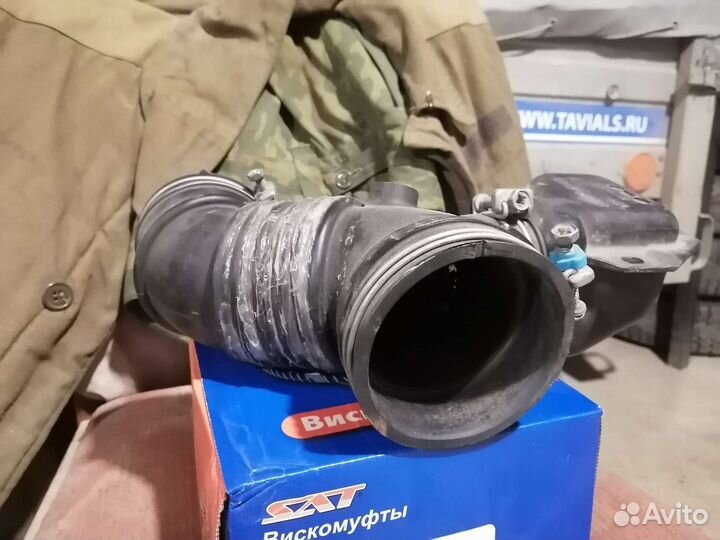 Воздуховод дросельной заслонки Прадо 120