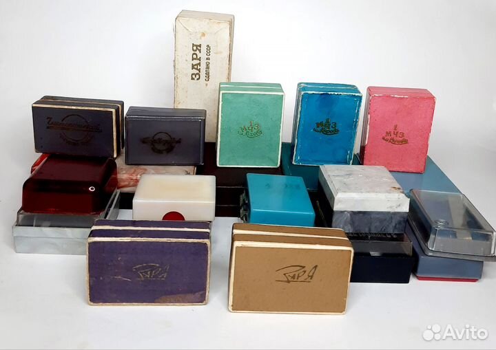 Футляры для часов и ювелирных изделий 23шт. СССР